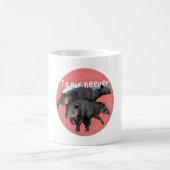 T ist für Tapir Keeper Kaffeetasse (Mittel)