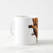 T ist für Tarsier Kaffeetasse (Vorderseite Links)