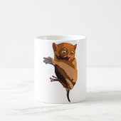 T ist für Tarsier Kaffeetasse (Mittel)