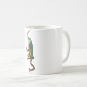 T ist für Tiger Legged Tree Frog Kaffeetasse (VorderseiteRechts)