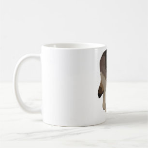 T ist für Timber Wolf Kaffeetasse