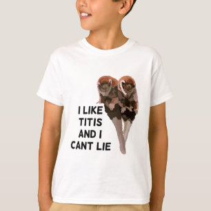 T ist für Titi Monkey T-Shirt