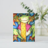 T ist für Toad Postkarte (Stehend Vorderseite)