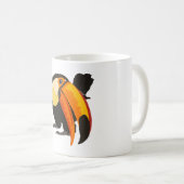 T ist für Toco Toucan Kaffeetasse (VorderseiteRechts)