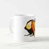 T ist für Toco Toucan Kaffeetasse (Vorderseite Links)