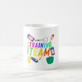 T ist für Training Team Kaffeetasse (Mittel)