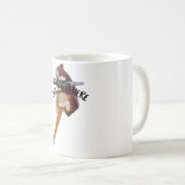 T ist für Tree Kangaroo Kaffeetasse (VorderseiteRechts)