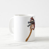 T ist für Tree Kangaroo Kaffeetasse (Vorderseite Links)