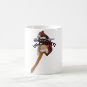 T ist für Tree Kangaroo Kaffeetasse (Mittel)