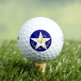 T ist für Trump, der den Sumpf entzieht Golfball