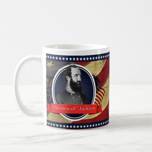 T.J. "Stonewall" Jackson Kaffeetasse (Links)