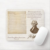 T. Jefferson: Meinung u. Grund - Mousepad (Mit Mouse)
