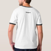 T-kurzes PestBook T-Shirt (Schwarz voll)