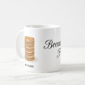 T.M. FRAZIER - Weil Pfannkuchen Kaffeetasse (Vorderseite Links)