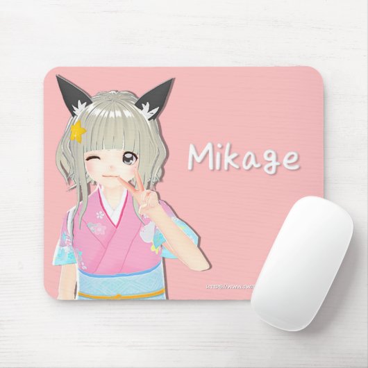 t_mikkadpad]/ミ ゲ ウ ススドド[Wink] ウ Mousepad (Mit Mouse)