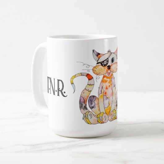 T.N.R. Works Tipped Ear Cat Tasse (Vorderseite Links)