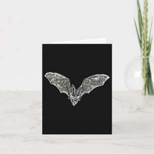 T Night Vampire Halloween Wing Flying Mammams Ts Karte