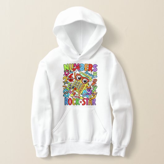 T-Number Day Kids Hoodie | Maths School Event UK (Ablage )