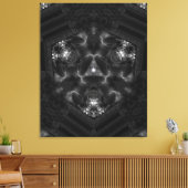 T.O.L.O.B Enigma Wrapped Canvas Leinwanddruck (Insitu (Wohnzimmer))