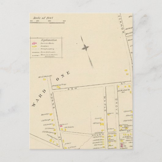 t of Dover Ward 1 Postkarte (Vorderseite)