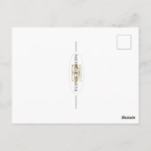 T' Old tractor Postcard Postkarte (Rückseite)