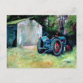 T' Old tractor Postcard Postkarte (Vorderseite)