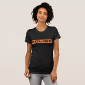 T-Polizei - shirt Style Armbinde (Vorne ganz)