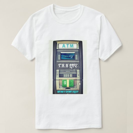 T.R.K ATM MACHINE LOGO TSHIRT (Design vorne)