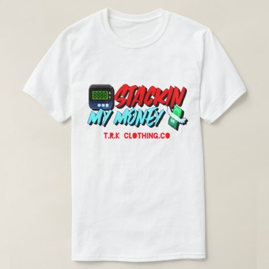 T.R.K GELDSTAPELN TSHIRT (Design vorne)