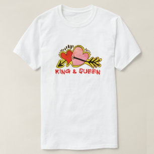 T.R.K KÖNIG- UND KÖNIGIN-VINTAGE-TSHIRT T-Shirt