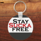 T.R.K Sucka Free Button Schlüsselanhänger (Vorderseite)