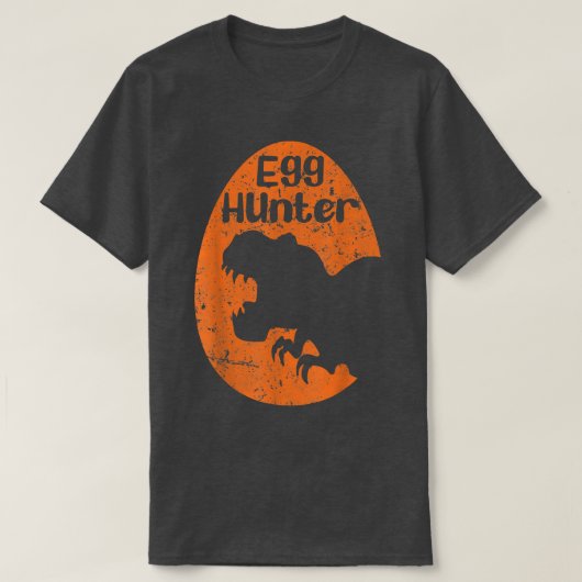 T Re Oaster Bunny Niedlich Dinosaur Egg Hunter Boy T-Shirt (Design vorne)