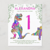 T Rex 1. Geburtstagsfeier (Vorderseite)