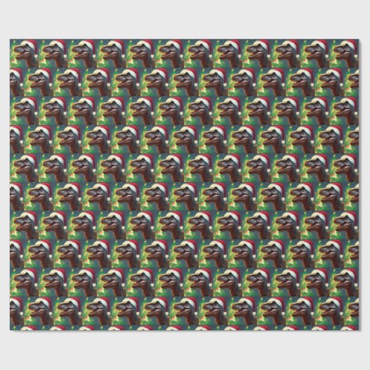 T-Rex 2 Geschenkpapier (Flach)