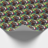 T-Rex 2 Geschenkpapier (Ecke)