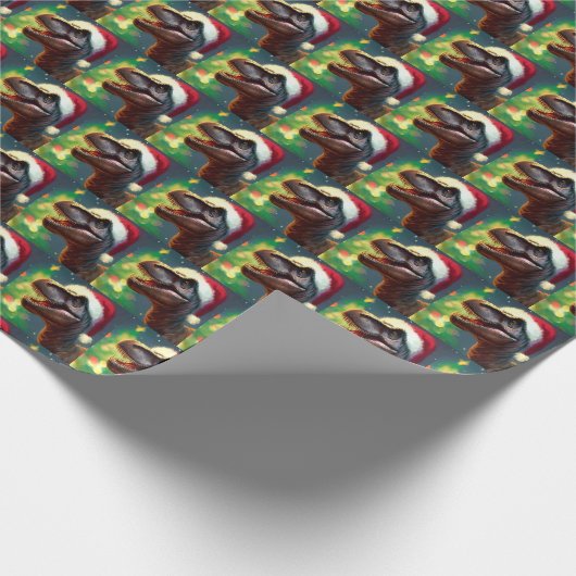 T-Rex 2 Geschenkpapier (Ecke)