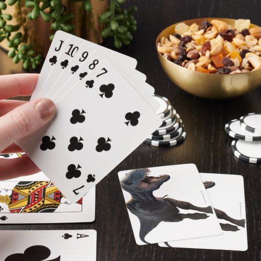 T Rex 2 Spielkarten (In Situ)