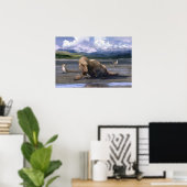 T. rex Aasfresser Druck Poster (Heimbüro)