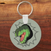 T-Rex-Abstürze aus Schlüsselanhänger (Vorderseite)