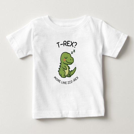 T-Rex ähnlich ZZ-Rex Baby T-shirt (Vorderseite)