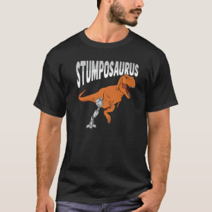 T Rex Amputee Joke Leg Prothese Dinosaurier für ei T-Shirt