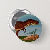 T-Rex and Velociraptor Button (Vorne & Hinten)
