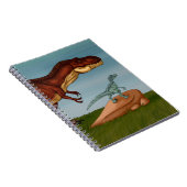 T-Rex and Velociraptor Notizblock (Rechte Seite)
