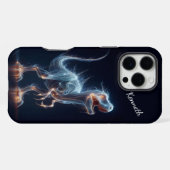T-Rex Ätherischer Glanz iPhone Hülle (Rückseite (Horizontal))