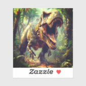 T-Rex Aufkleber (Blatt)