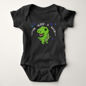 T-Rex Baby Bodysuit Baby Strampler (Vorderseite)