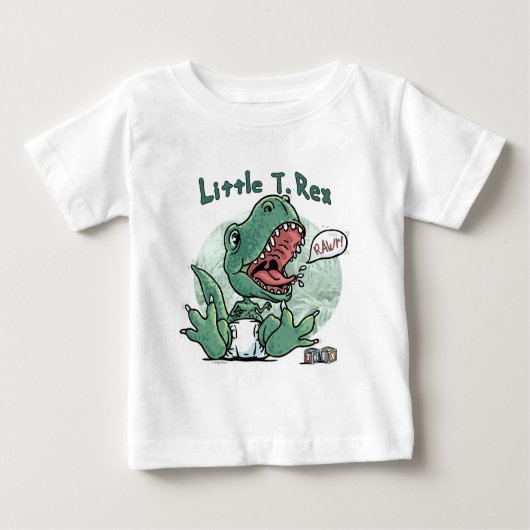 T Rex Baby T-shirt (Vorderseite)