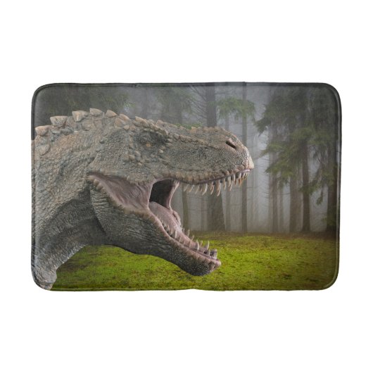 T-rex Badematte (Vorderseite)