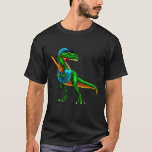 T Rex Baseball Dinosaurier Bat Party Kinder Männer T-Shirt