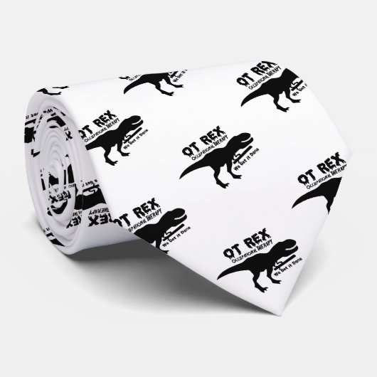 T-Rex Beschäftigungstherapie-lustiges Geschenk für Krawatte (Gerollt)